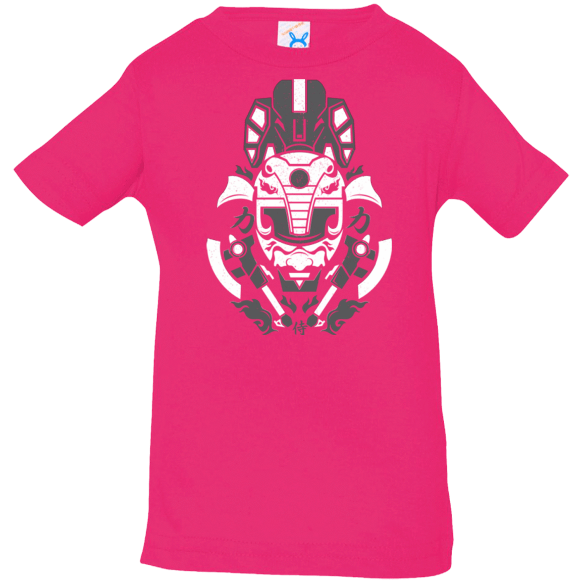 T-Shirts Hot Pink / 6 Months Samurai Black Ranger Infant Premium T-Shirt