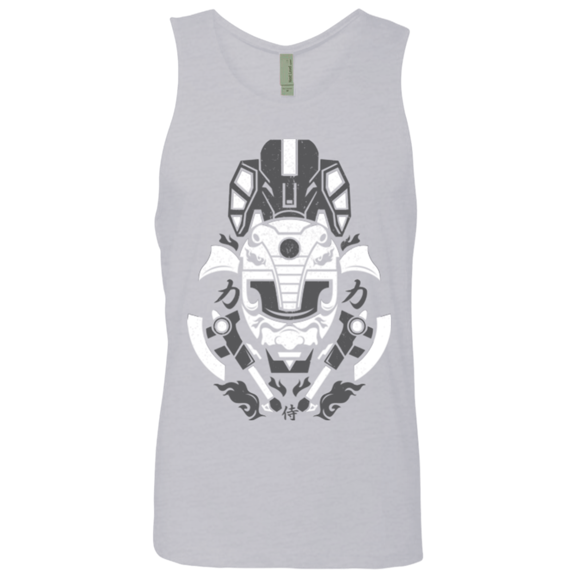 T-Shirts Heather Grey / Small Samurai Black Ranger Men's Premium Tank Top