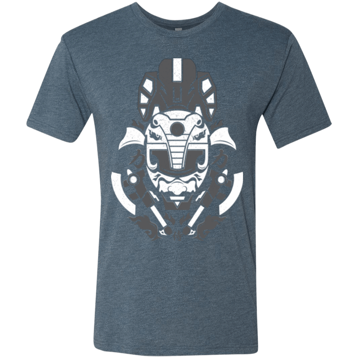 T-Shirts Indigo / Small Samurai Black Ranger Men's Triblend T-Shirt