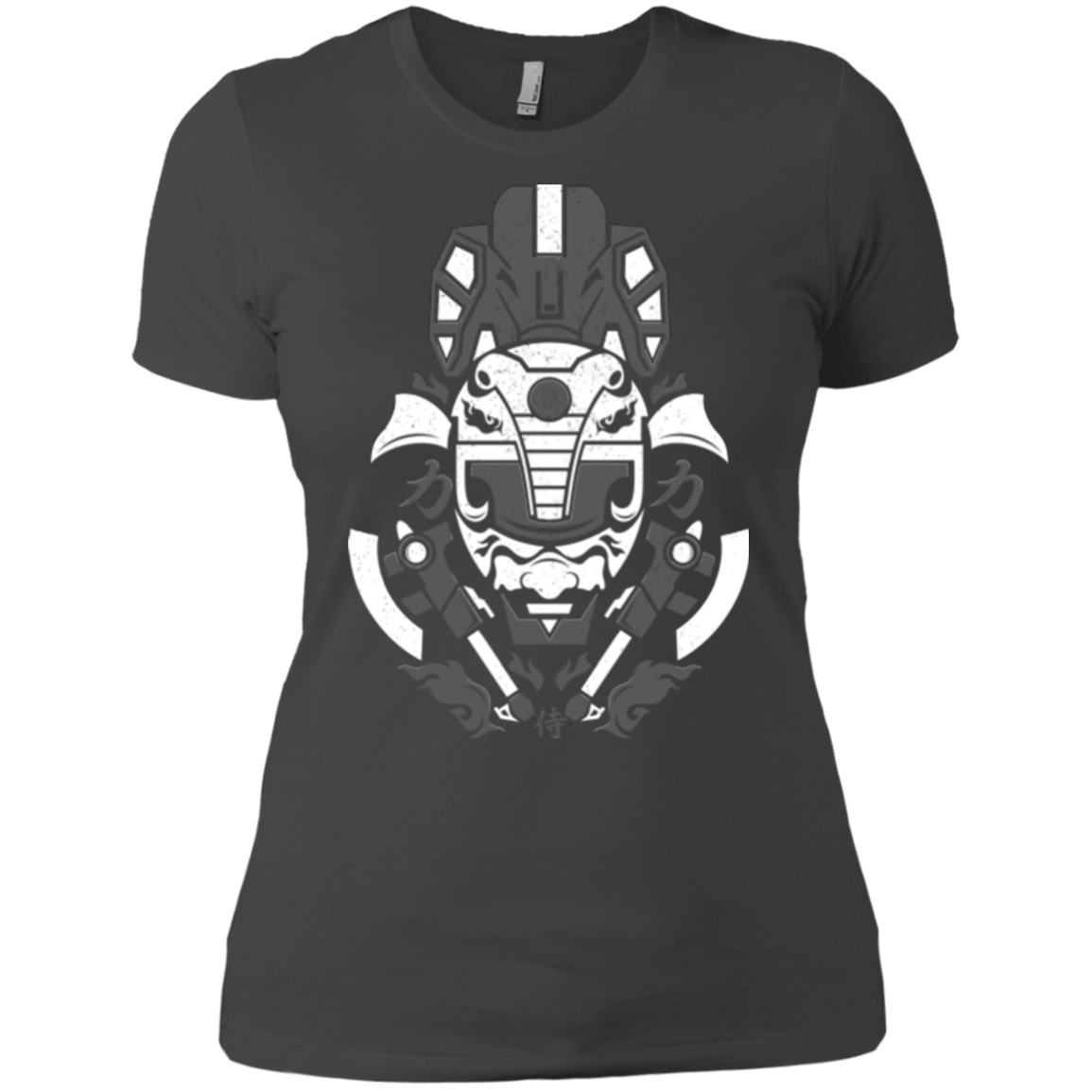 T-Shirts Heavy Metal / X-Small Samurai Black Ranger Women's Premium T-Shirt