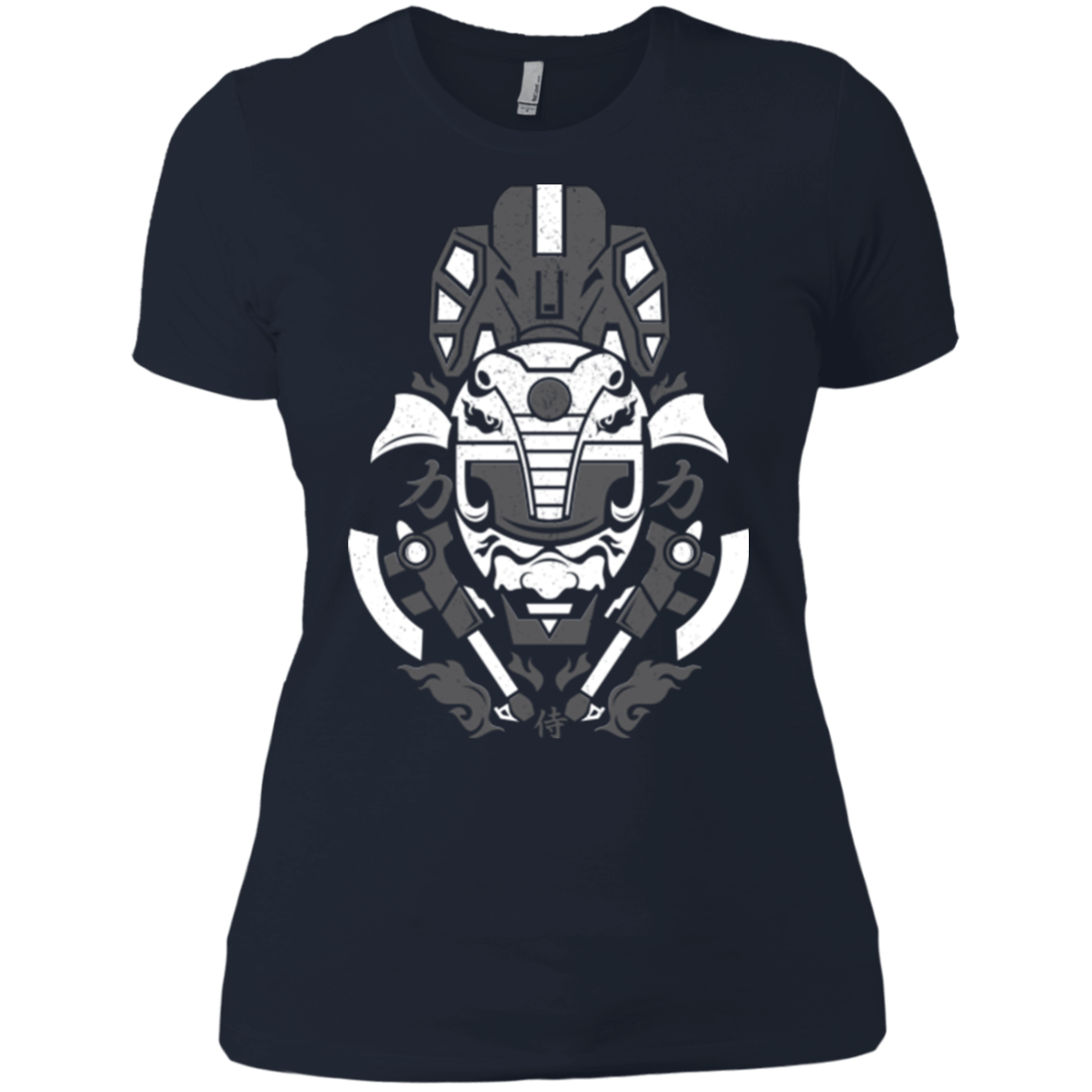 T-Shirts Midnight Navy / X-Small Samurai Black Ranger Women's Premium T-Shirt