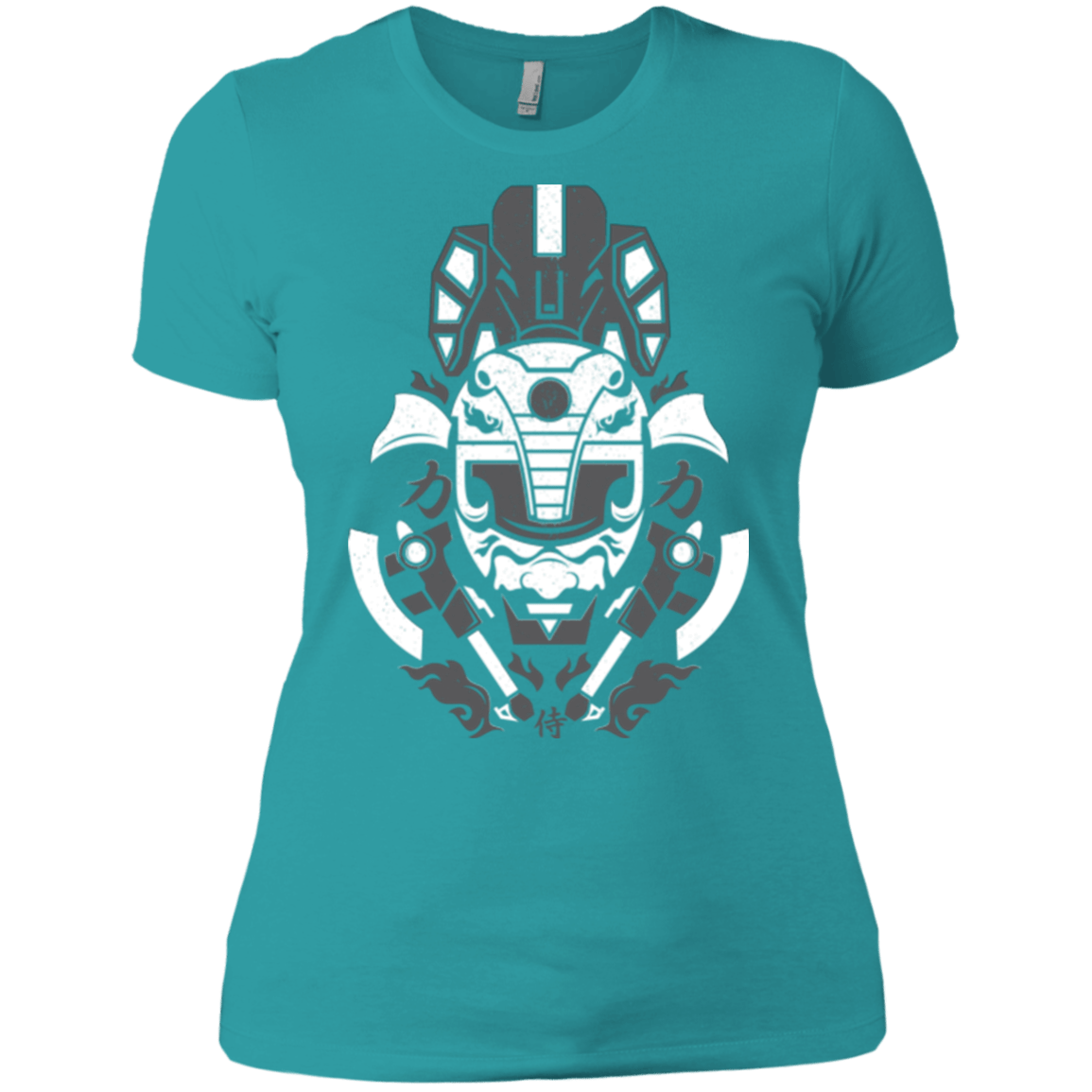 T-Shirts Tahiti Blue / X-Small Samurai Black Ranger Women's Premium T-Shirt