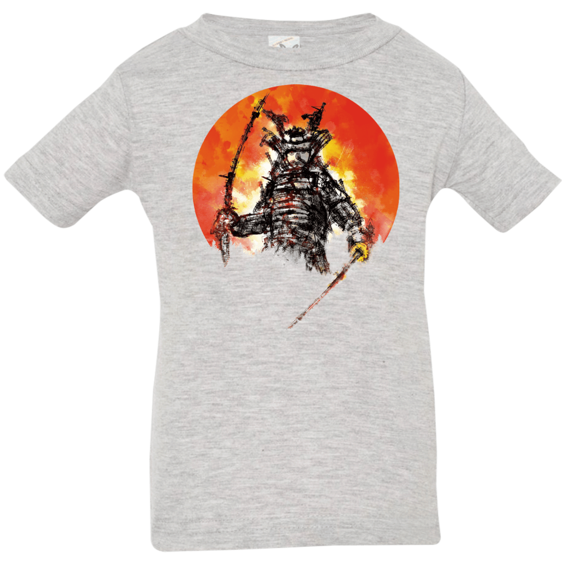 T-Shirts Heather Grey / 6 Months Samurai Bot Infant Premium T-Shirt