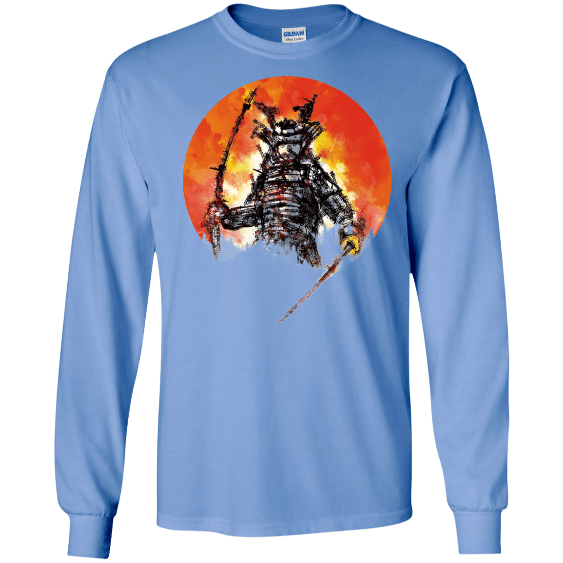 Samurai Bot Men's Long Sleeve T-Shirt
