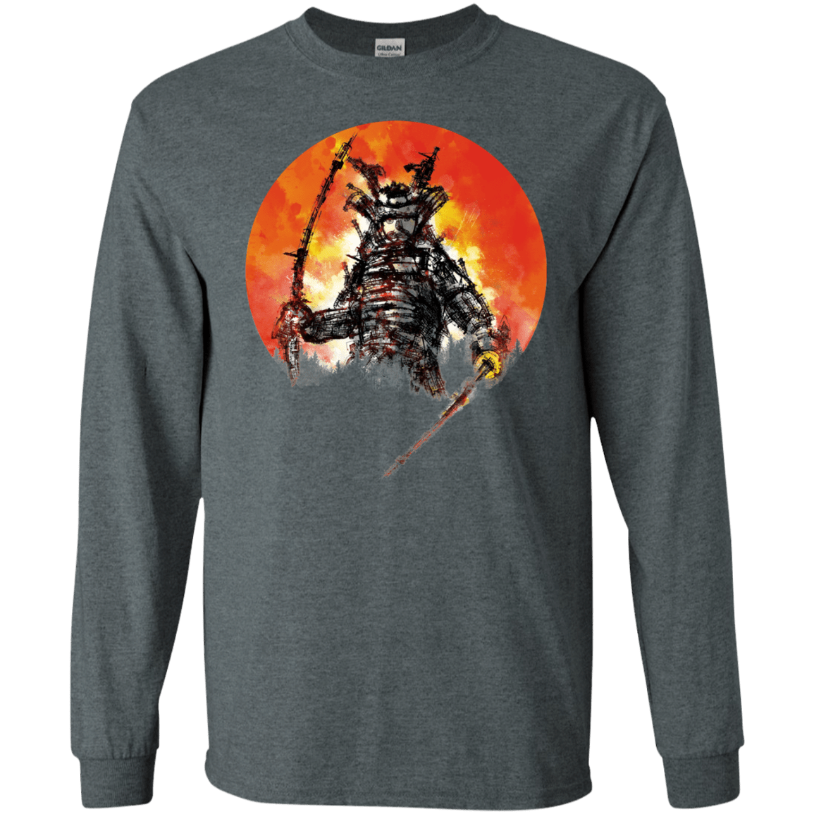 Samurai Bot Men's Long Sleeve T-Shirt