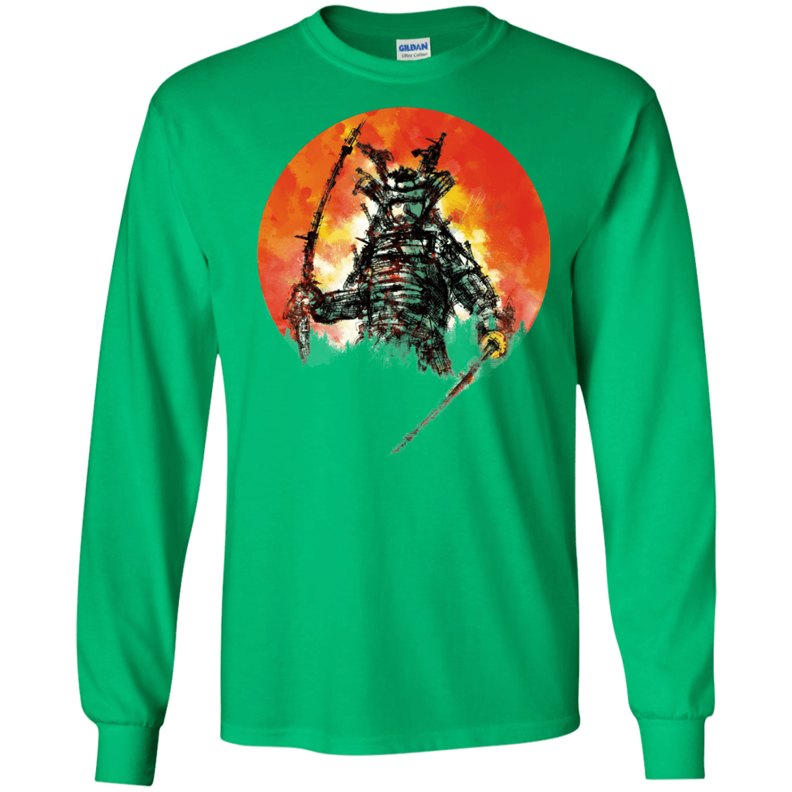 Samurai Bot Men's Long Sleeve T-Shirt