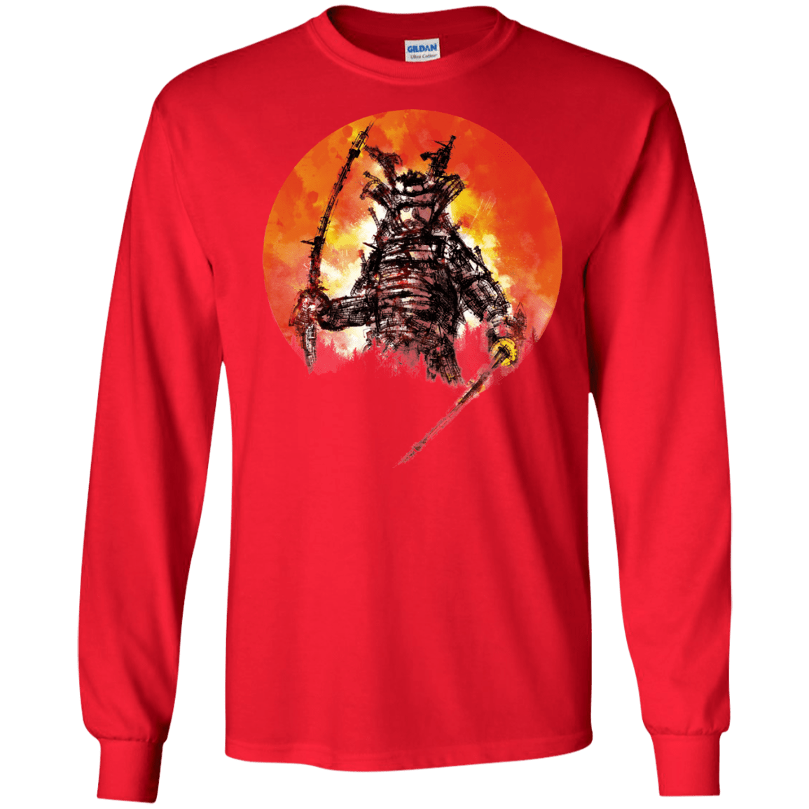 Samurai Bot Men's Long Sleeve T-Shirt