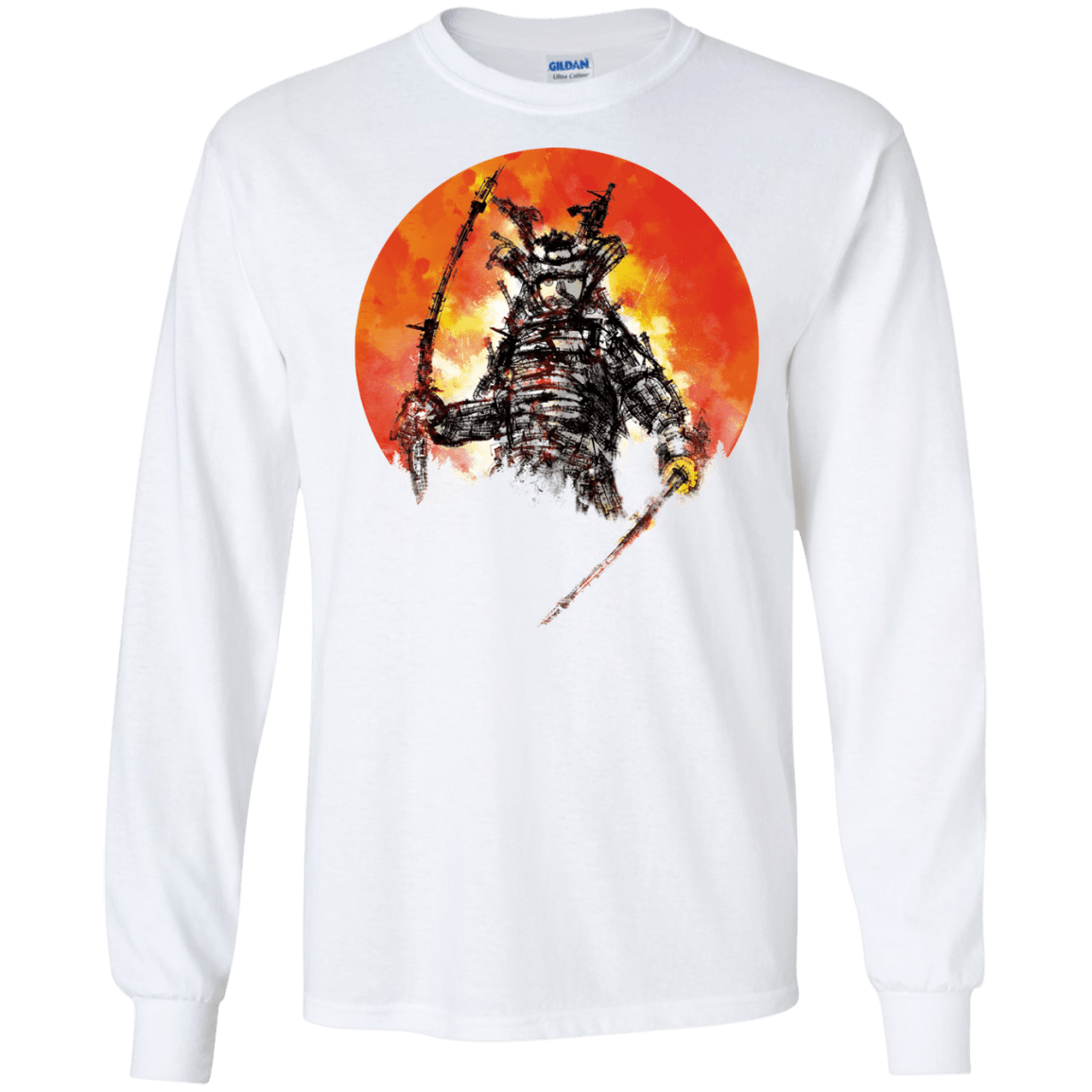 Samurai Bot Men's Long Sleeve T-Shirt