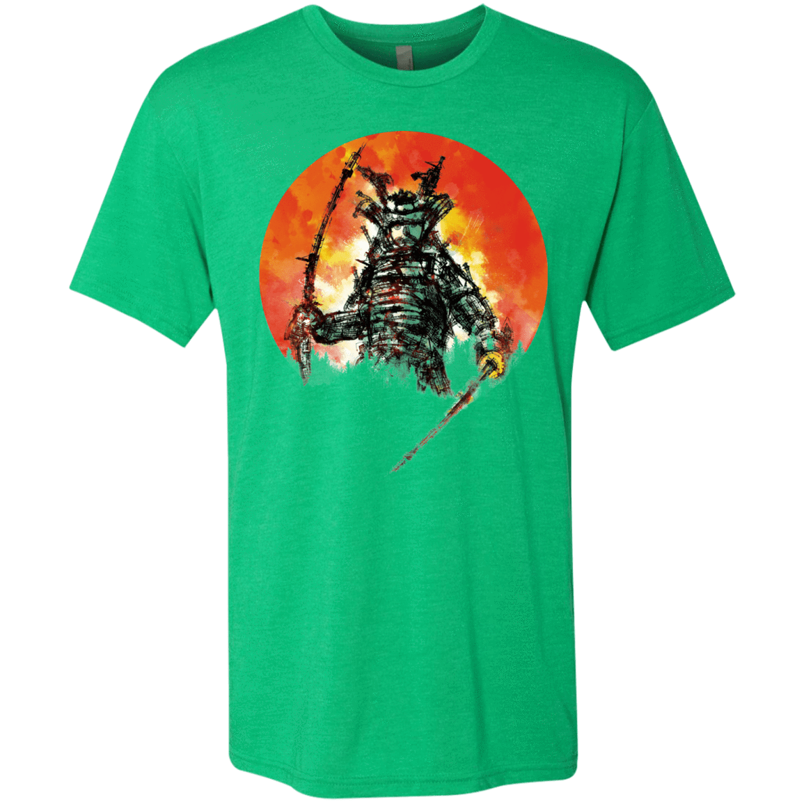 T-Shirts Envy / S Samurai Bot Men's Triblend T-Shirt