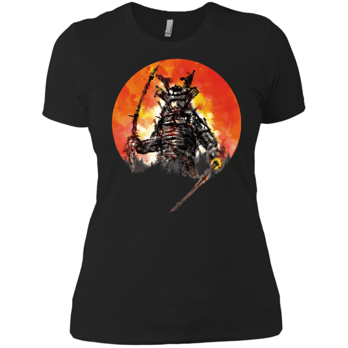 T-Shirts Black / X-Small Samurai Bot Women's Premium T-Shirt