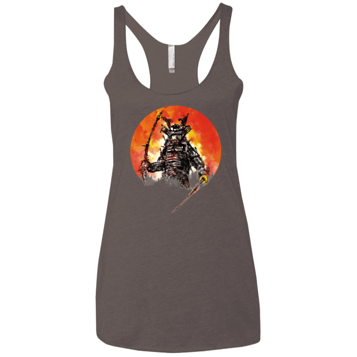 Samurai Bot Women's Triblend Racerback Tank