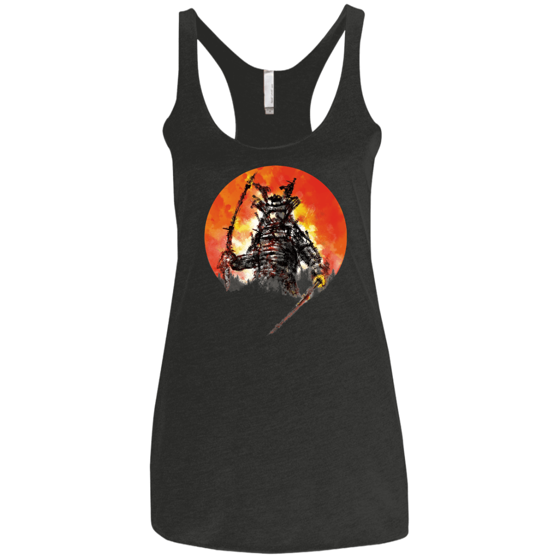 Samurai Bot Women's Triblend Racerback Tank