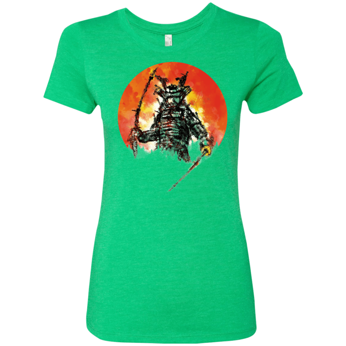 T-Shirts Envy / S Samurai Bot Women's Triblend T-Shirt