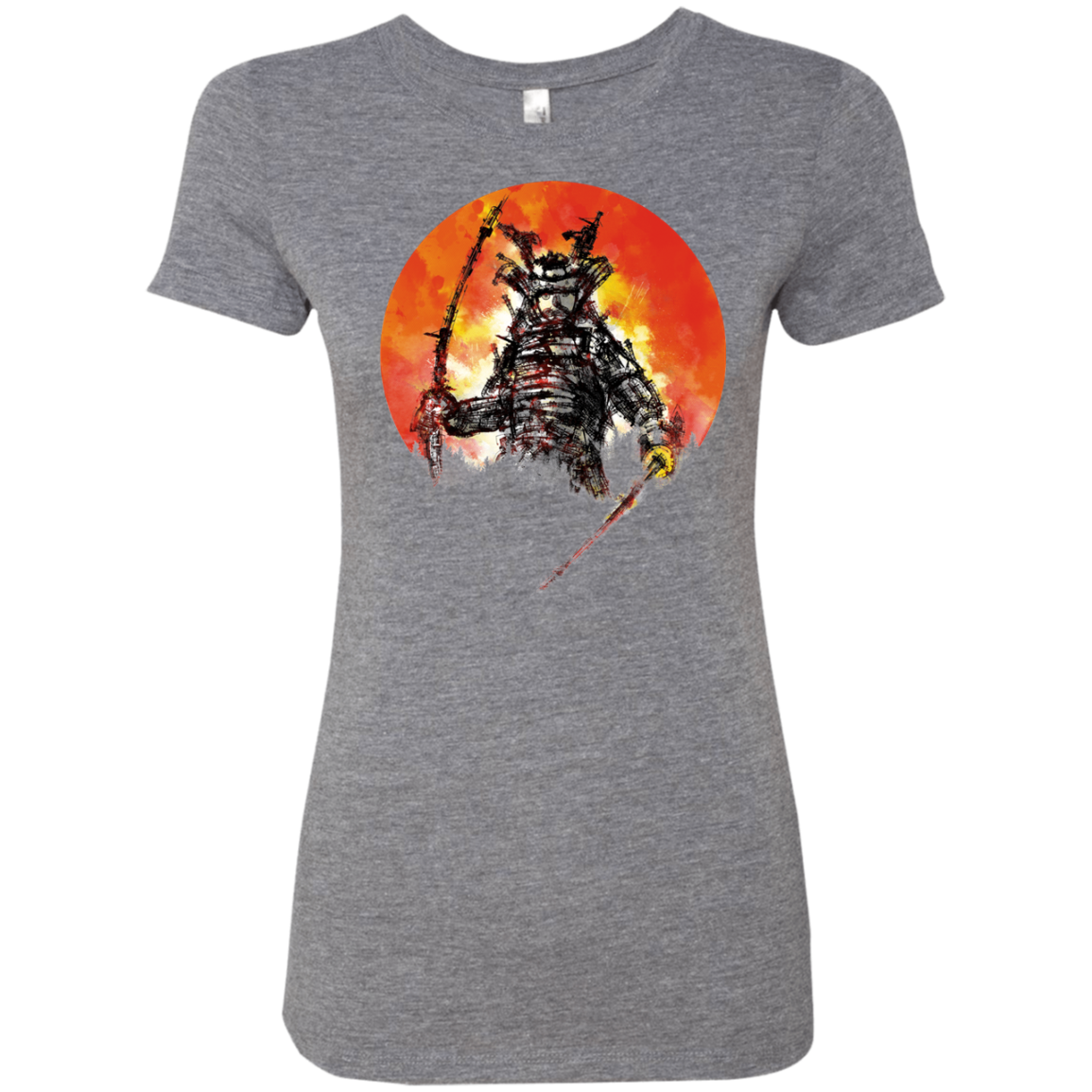 T-Shirts Premium Heather / S Samurai Bot Women's Triblend T-Shirt