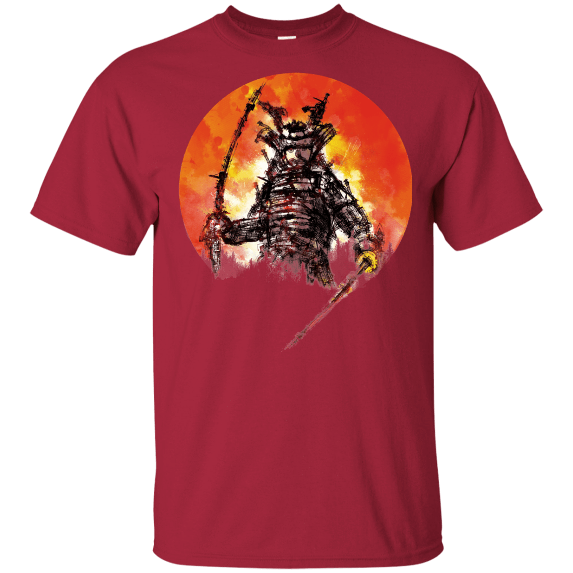T-Shirts Cardinal / YXS Samurai Bot Youth T-Shirt