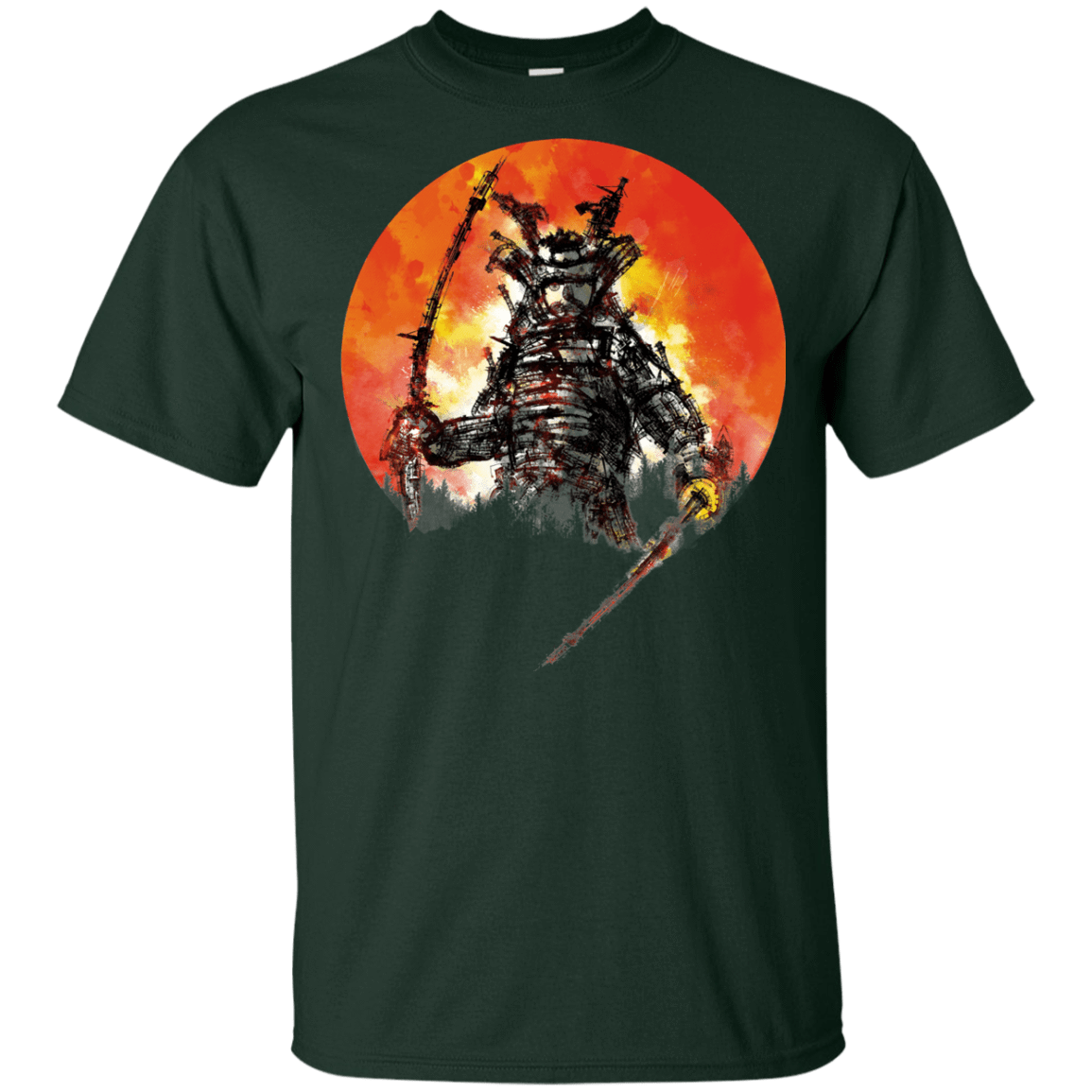 T-Shirts Forest / YXS Samurai Bot Youth T-Shirt