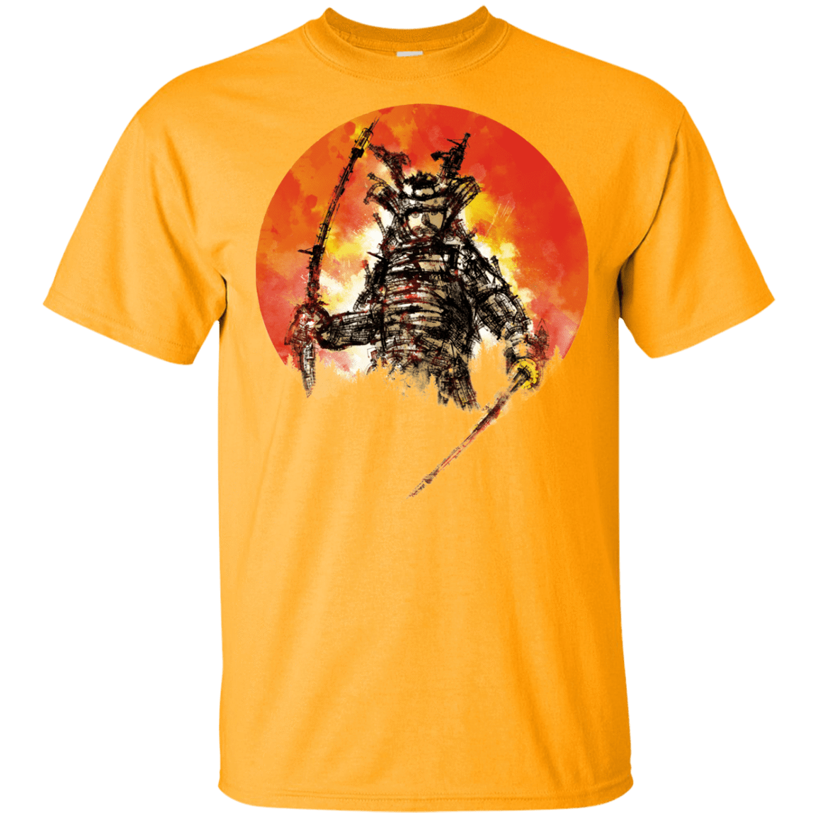 T-Shirts Gold / YXS Samurai Bot Youth T-Shirt