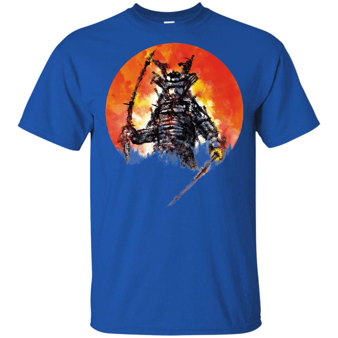 T-Shirts Royal / YXS Samurai Bot Youth T-Shirt