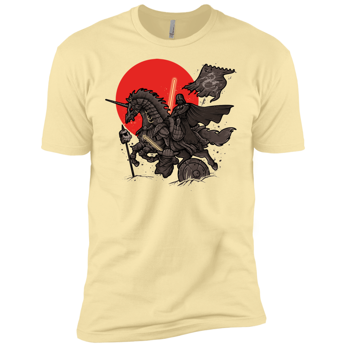 T-Shirts Banana Cream / X-Small SAMURAI GALAXY Men's Premium T-Shirt