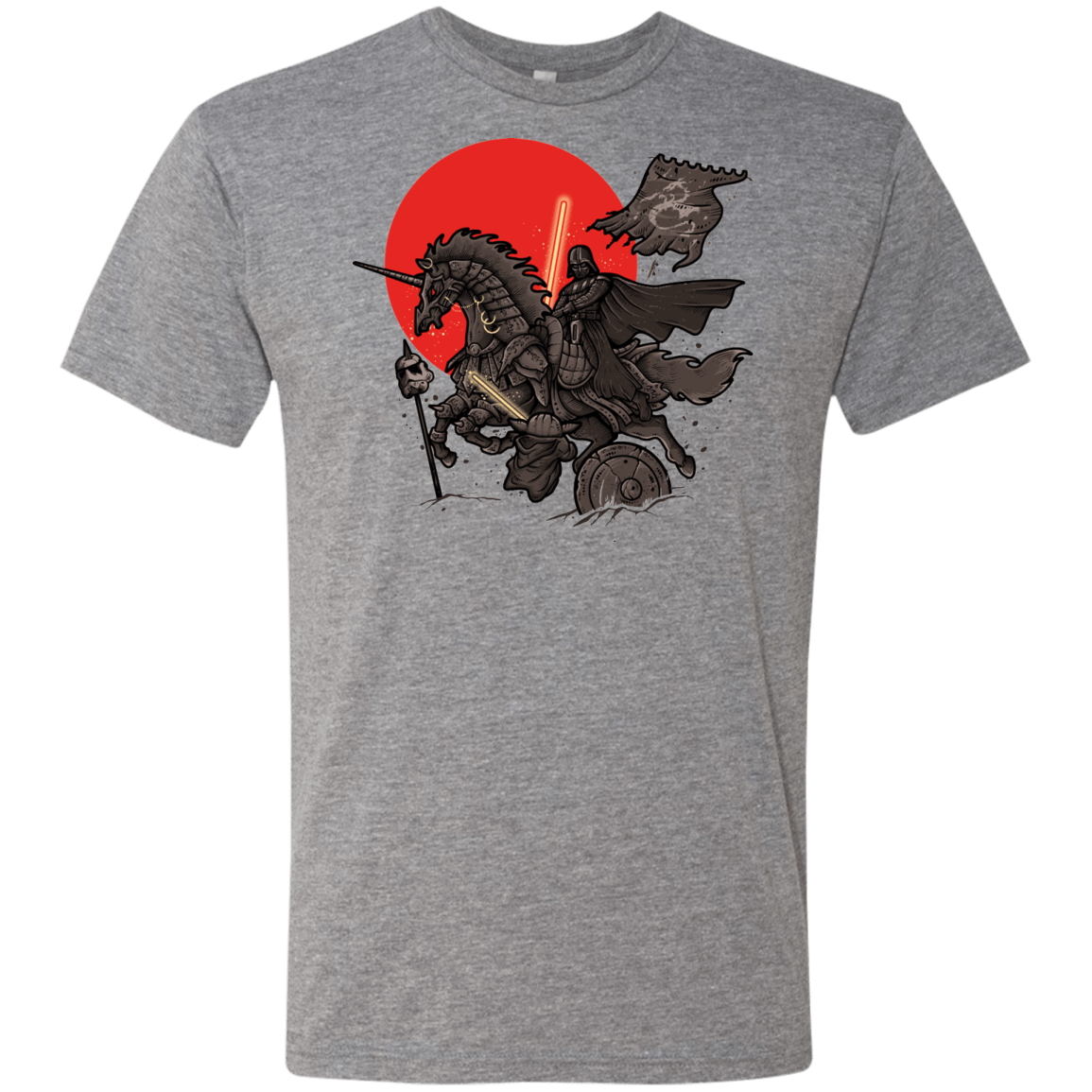 T-Shirts Premium Heather / Small SAMURAI GALAXY Men's Triblend T-Shirt