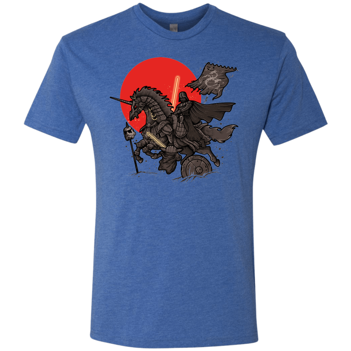 T-Shirts Vintage Royal / Small SAMURAI GALAXY Men's Triblend T-Shirt