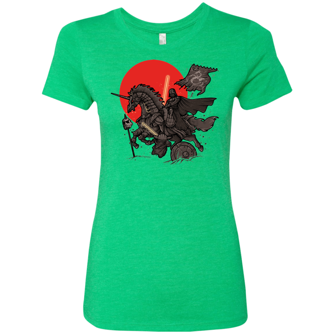 T-Shirts Envy / Small SAMURAI GALAXY Women's Triblend T-Shirt