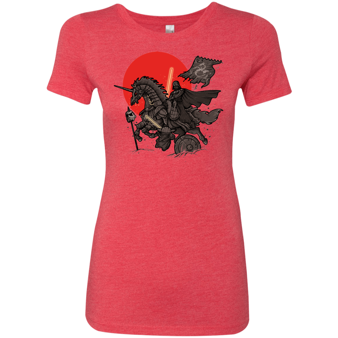 T-Shirts Vintage Red / Small SAMURAI GALAXY Women's Triblend T-Shirt