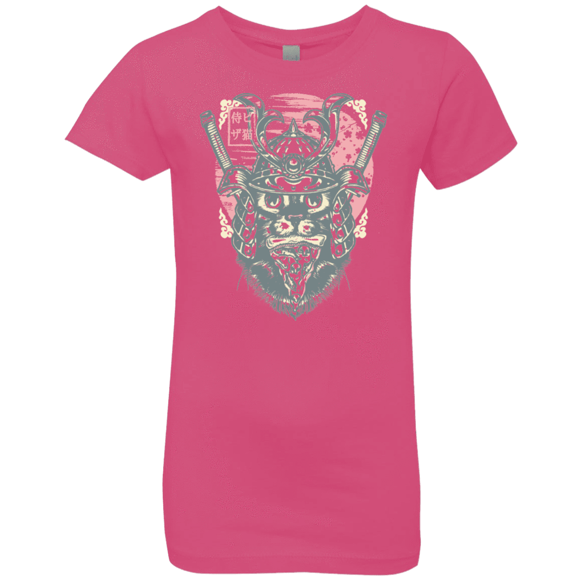 T-Shirts Hot Pink / YXS Samurai Pizza Cat Girls Premium T-Shirt