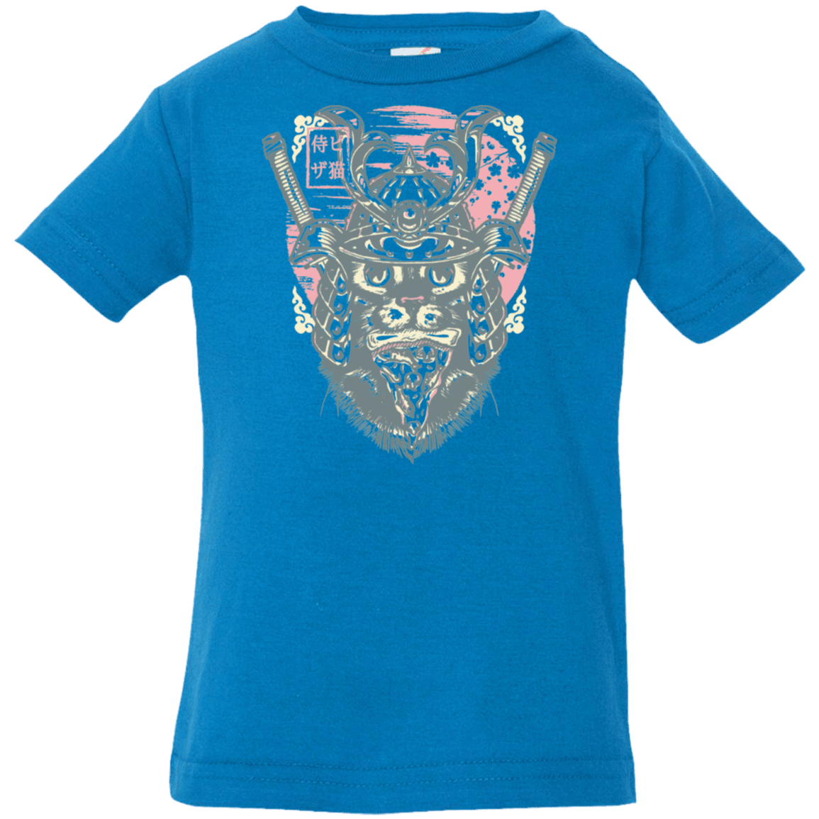 T-Shirts Cobalt / 6 Months Samurai Pizza Cat Infant Premium T-Shirt