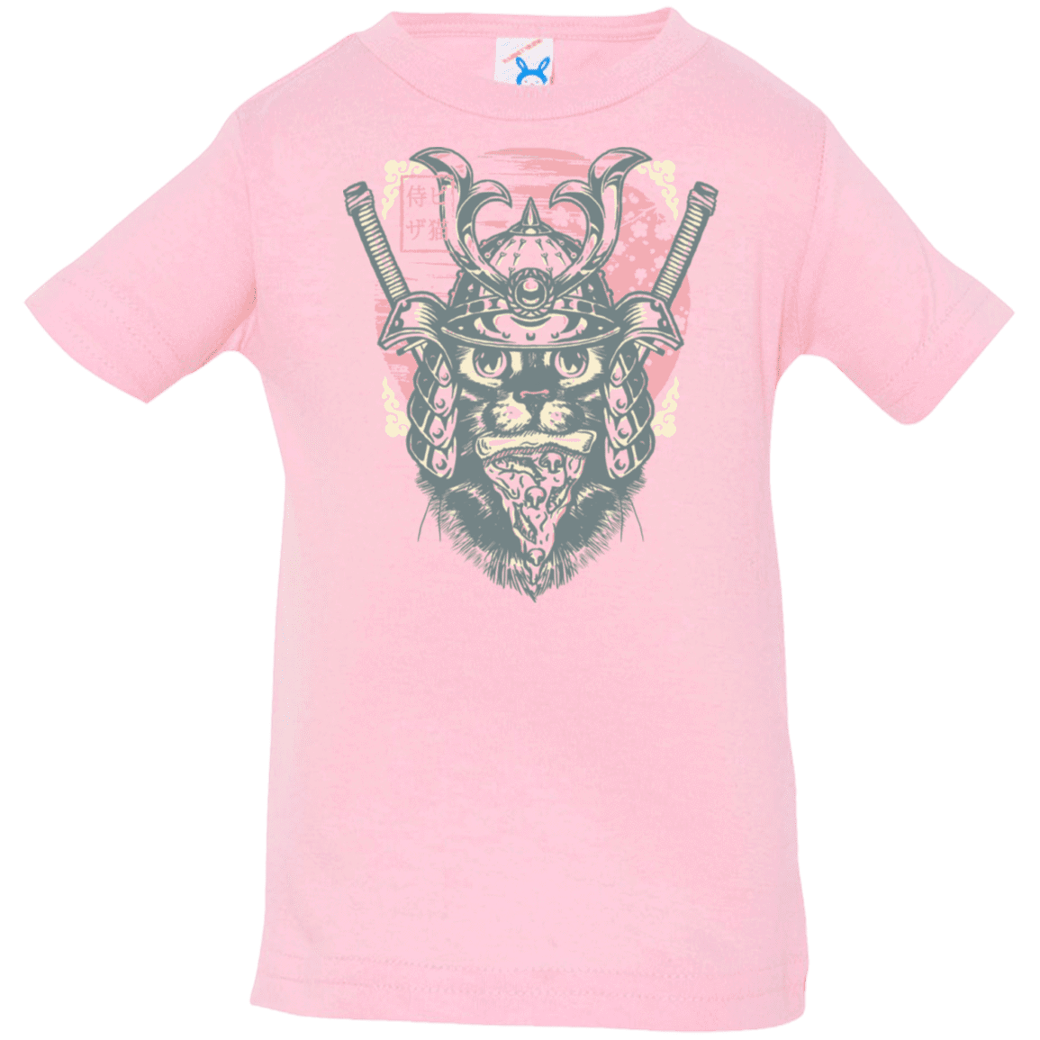 T-Shirts Pink / 6 Months Samurai Pizza Cat Infant Premium T-Shirt