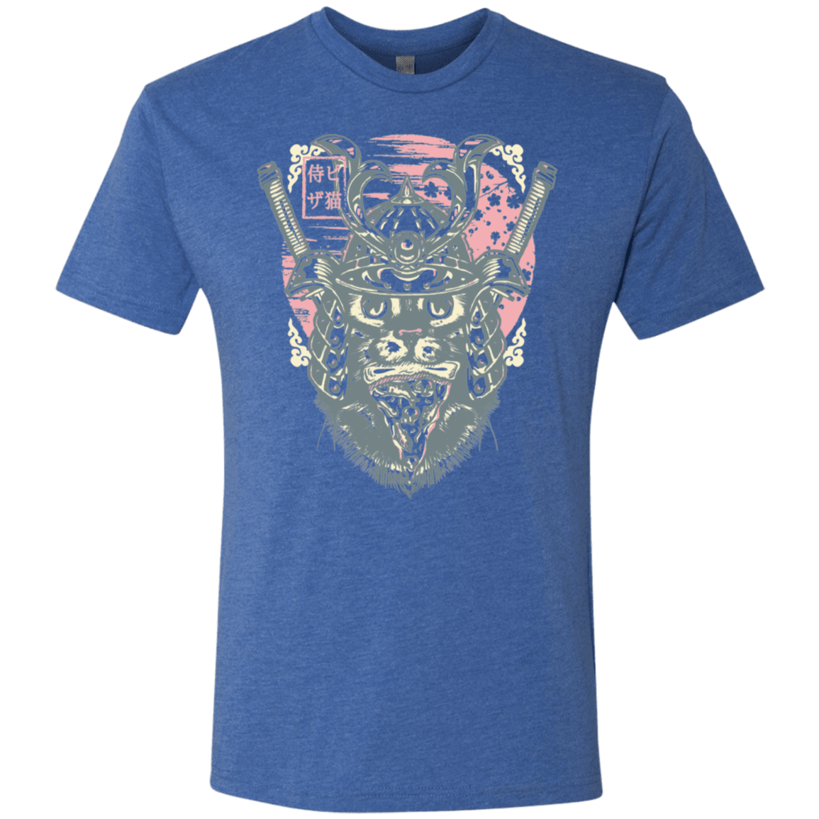 T-Shirts Vintage Royal / S Samurai Pizza Cat Men's Triblend T-Shirt