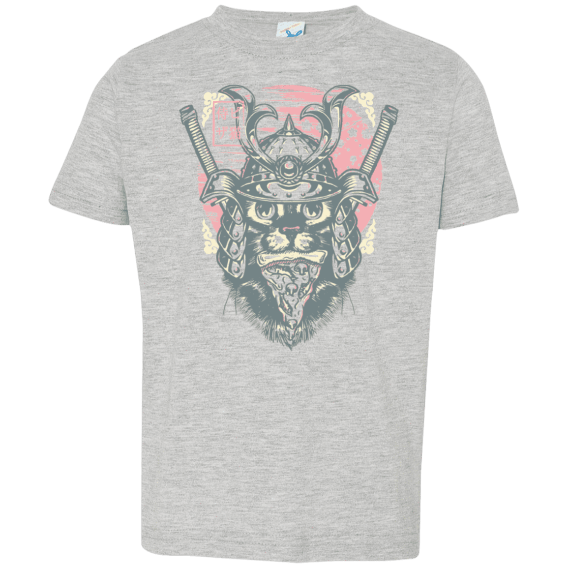 T-Shirts Heather Grey / 2T Samurai Pizza Cat Toddler Premium T-Shirt