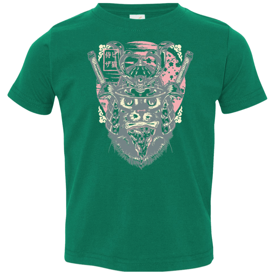 T-Shirts Kelly / 2T Samurai Pizza Cat Toddler Premium T-Shirt