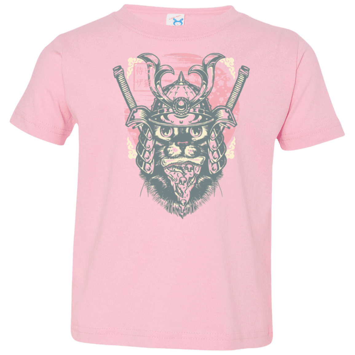 T-Shirts Pink / 2T Samurai Pizza Cat Toddler Premium T-Shirt