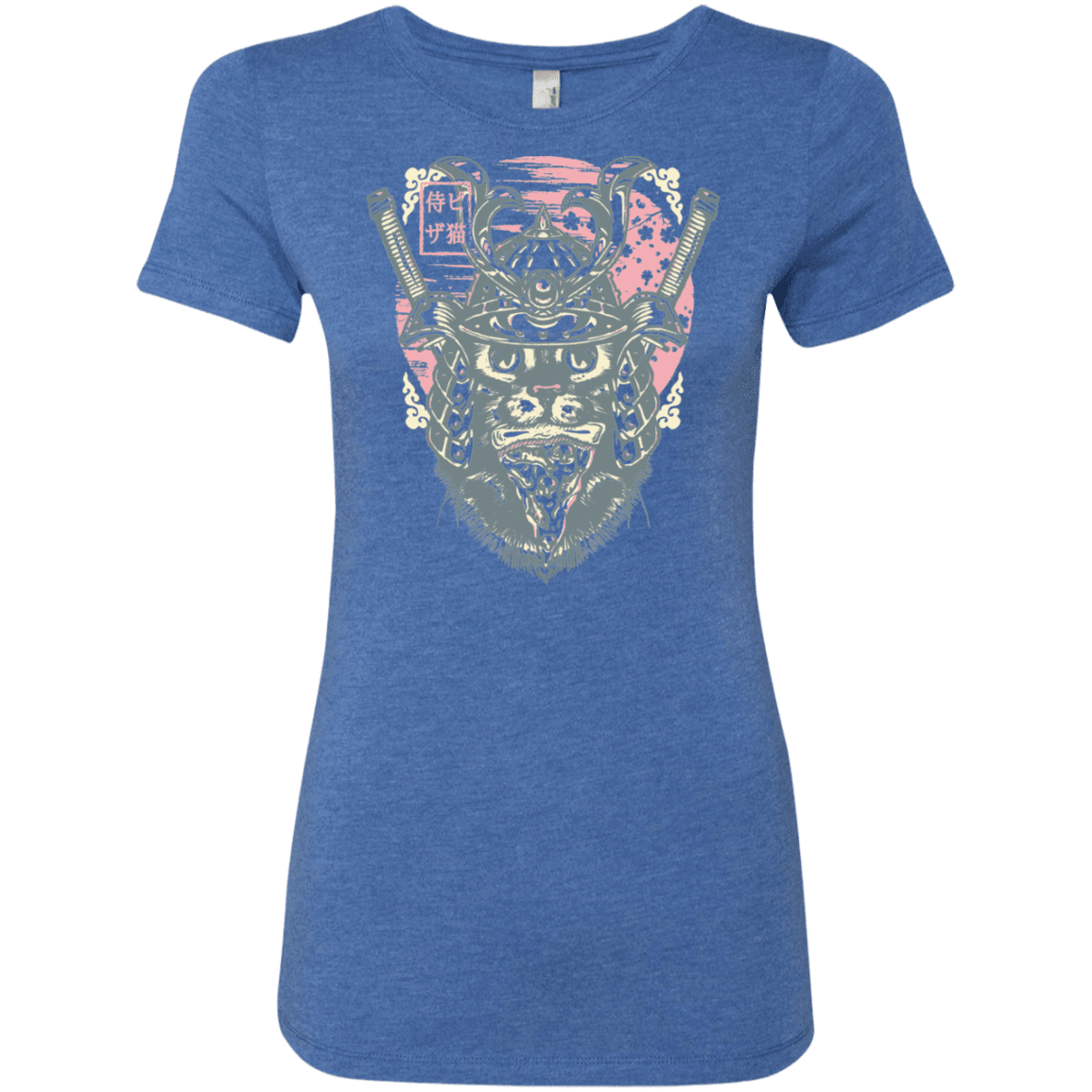 T-Shirts Vintage Royal / S Samurai Pizza Cat Women's Triblend T-Shirt