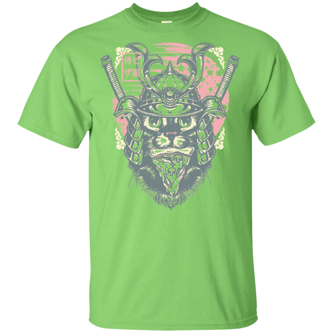 T-Shirts Lime / YXS Samurai Pizza Cat Youth T-Shirt