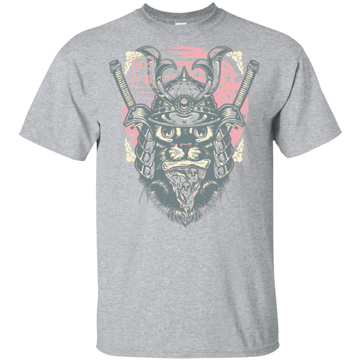 T-Shirts Sport Grey / YXS Samurai Pizza Cat Youth T-Shirt