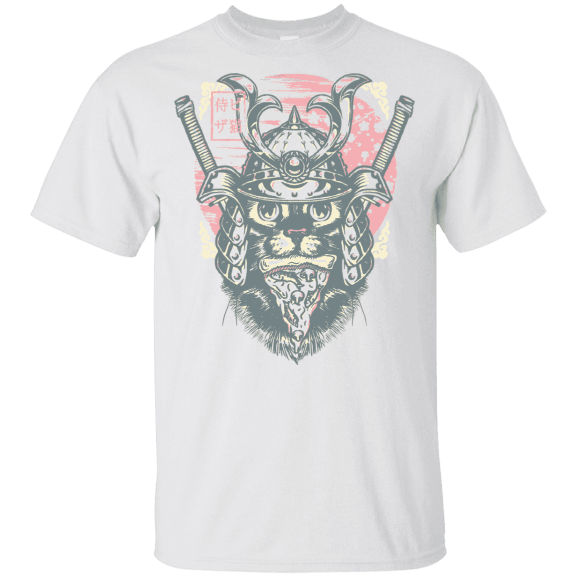 T-Shirts White / YXS Samurai Pizza Cat Youth T-Shirt