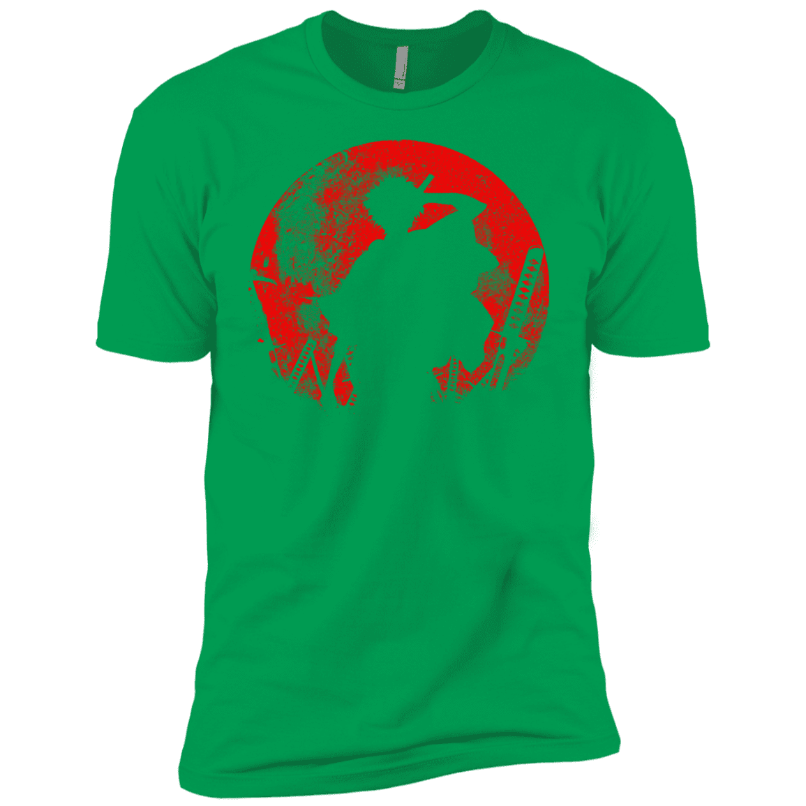 T-Shirts Kelly Green / YXS Samurai Swords Boys Premium T-Shirt
