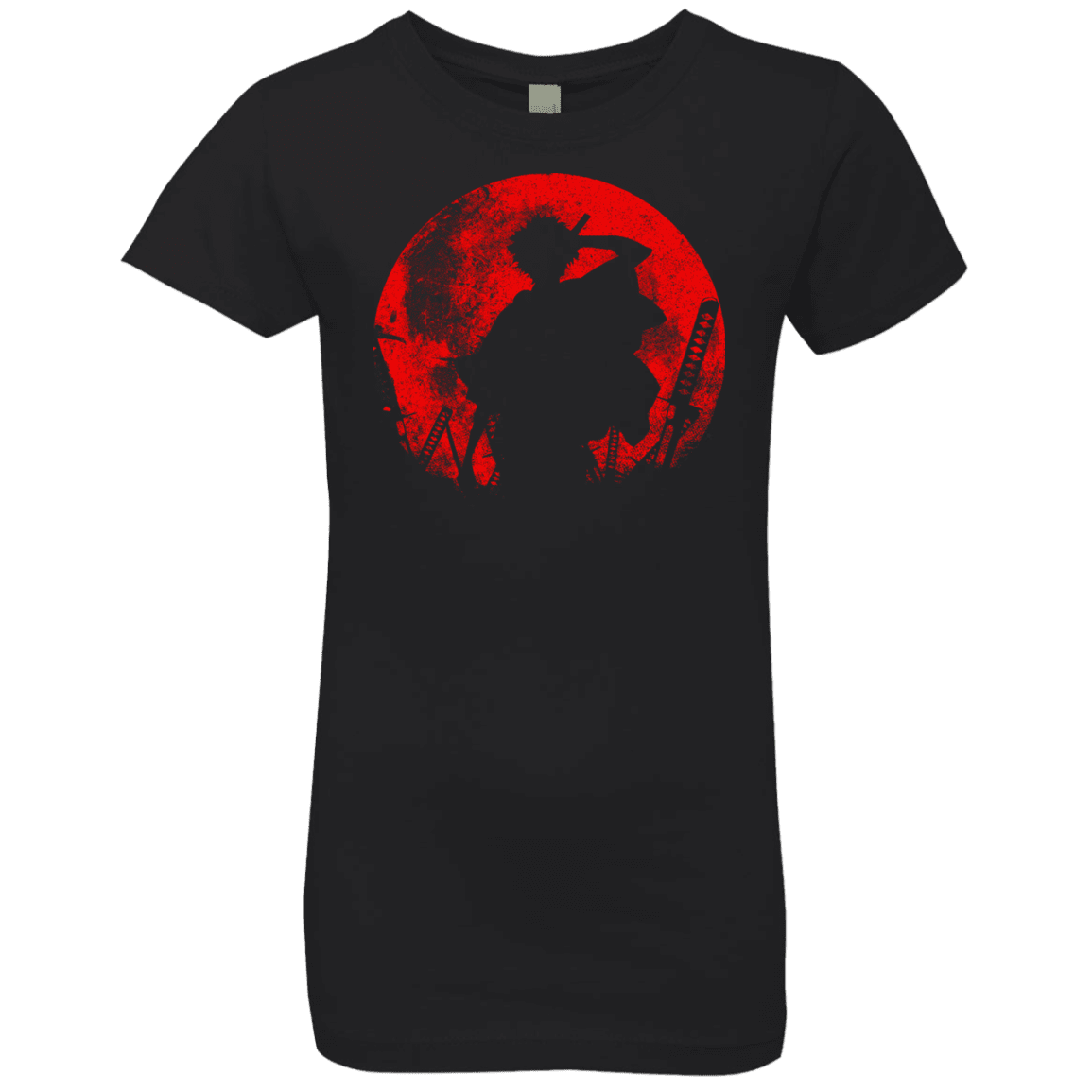 T-Shirts Black / YXS Samurai Swords Girls Premium T-Shirt