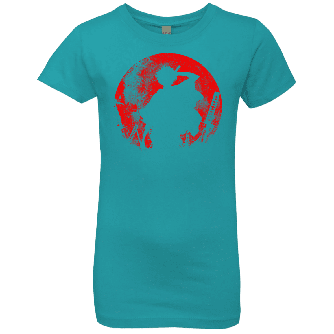 T-Shirts Tahiti Blue / YXS Samurai Swords Girls Premium T-Shirt
