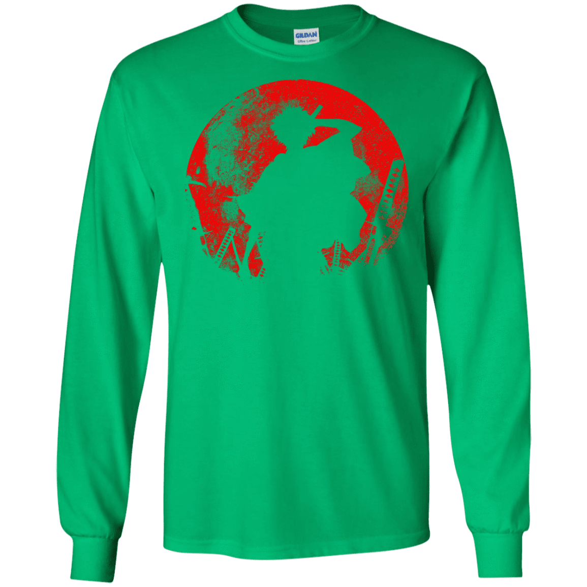 T-Shirts Irish Green / S Samurai Swords Men's Long Sleeve T-Shirt