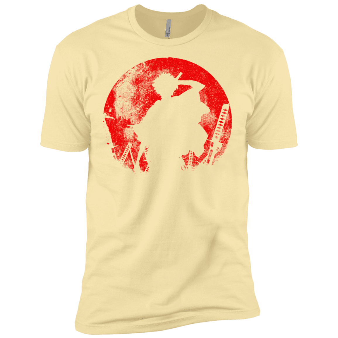 T-Shirts Banana Cream / X-Small Samurai Swords Men's Premium T-Shirt