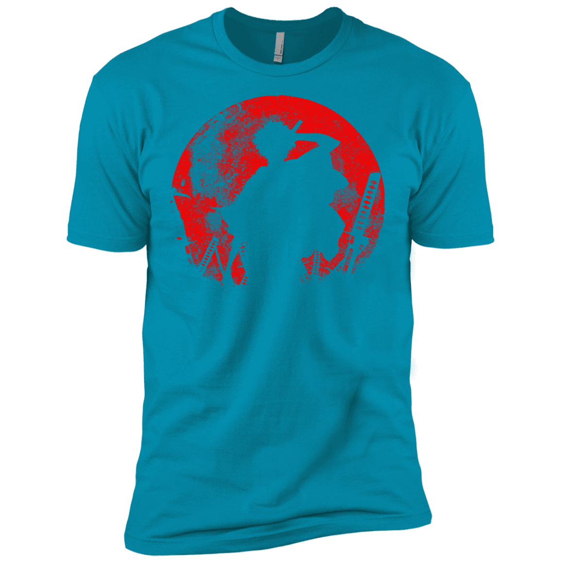 T-Shirts Turquoise / X-Small Samurai Swords Men's Premium T-Shirt