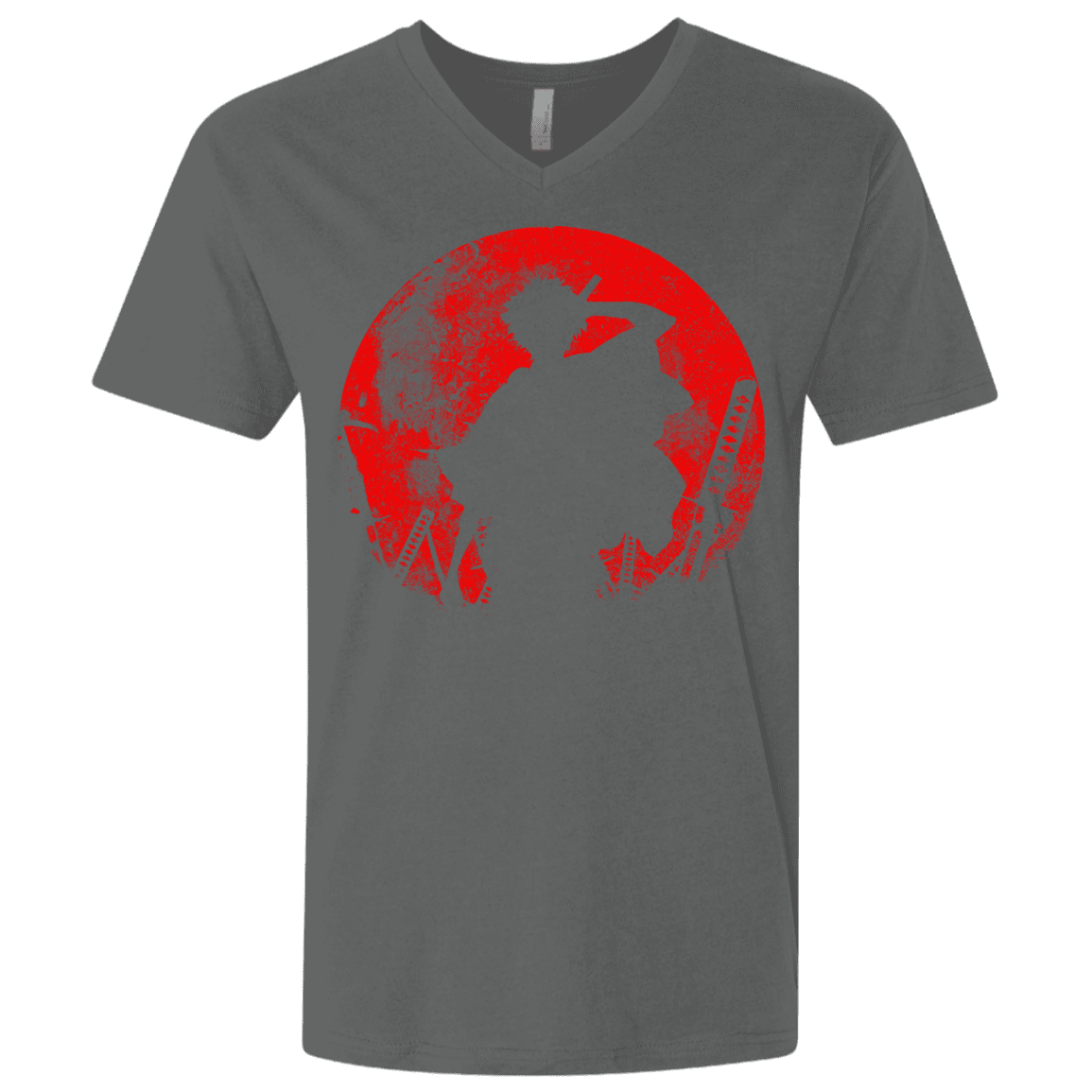 T-Shirts Heavy Metal / X-Small Samurai Swords Men's Premium V-Neck