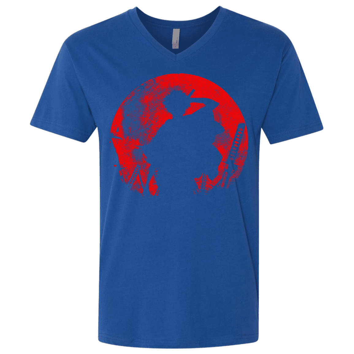 T-Shirts Royal / X-Small Samurai Swords Men's Premium V-Neck