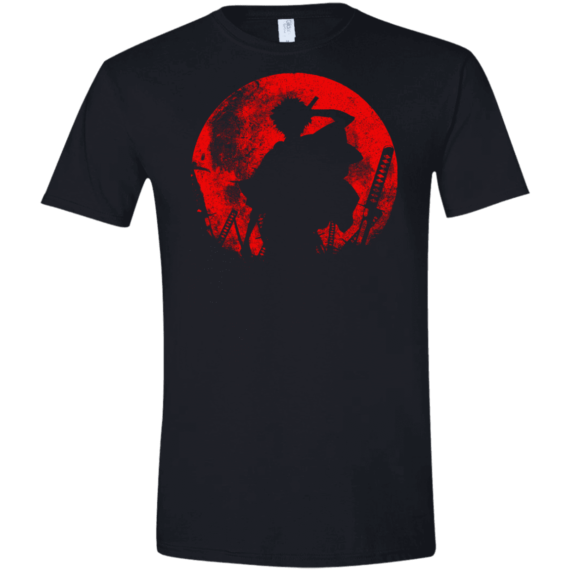 T-Shirts Black / X-Small Samurai Swords Men's Semi-Fitted Softstyle
