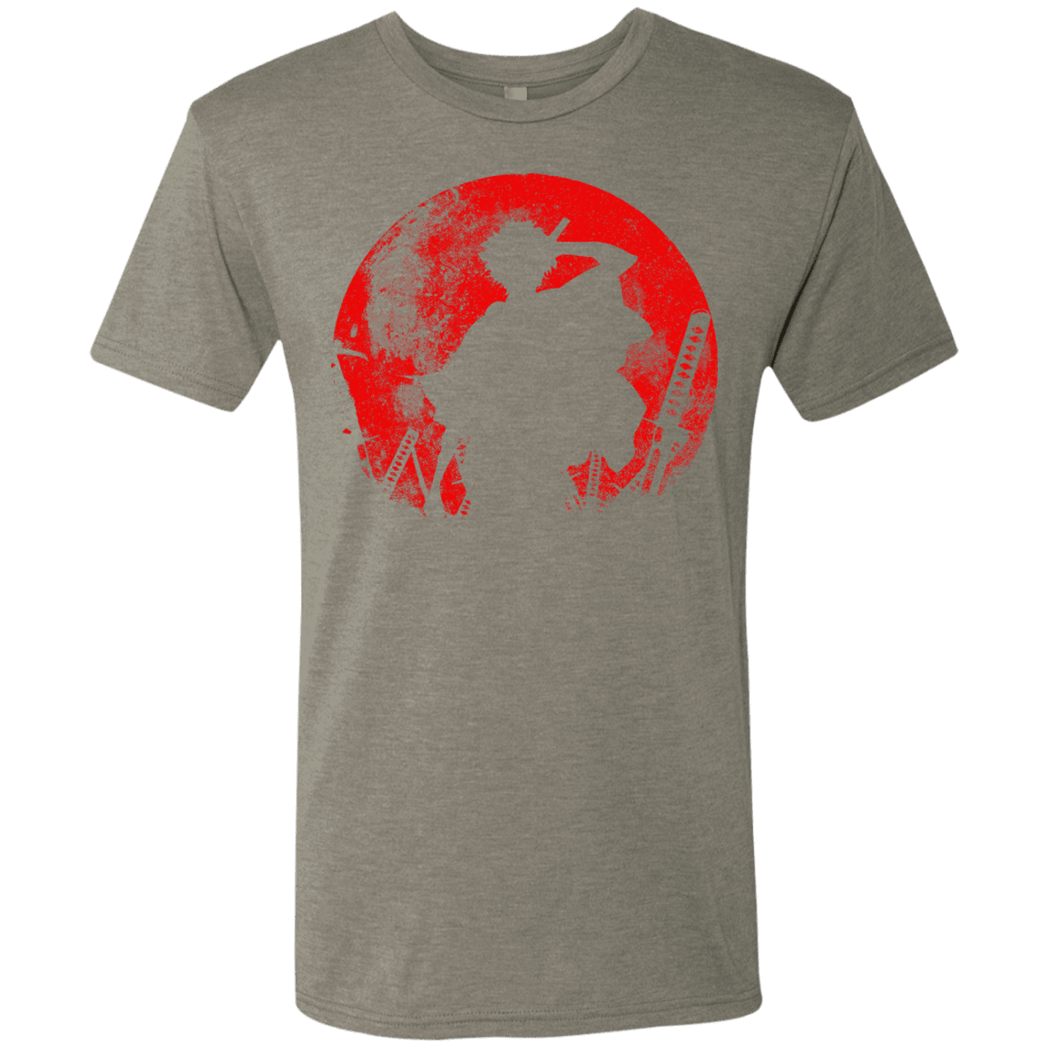 T-Shirts Venetian Grey / S Samurai Swords Men's Triblend T-Shirt