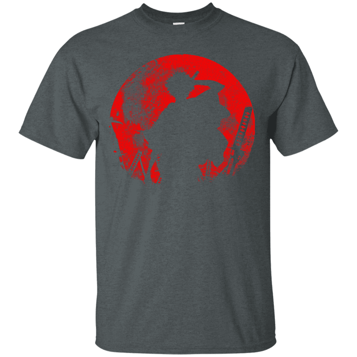 T-Shirts Dark Heather / S Samurai Swords T-Shirt