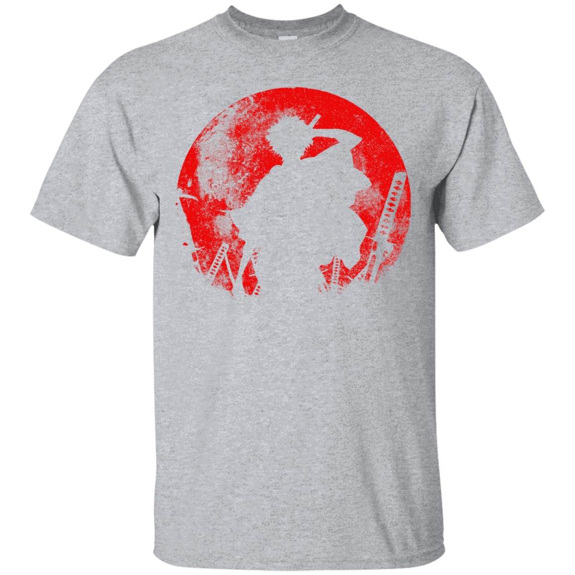 T-Shirts Sport Grey / S Samurai Swords T-Shirt